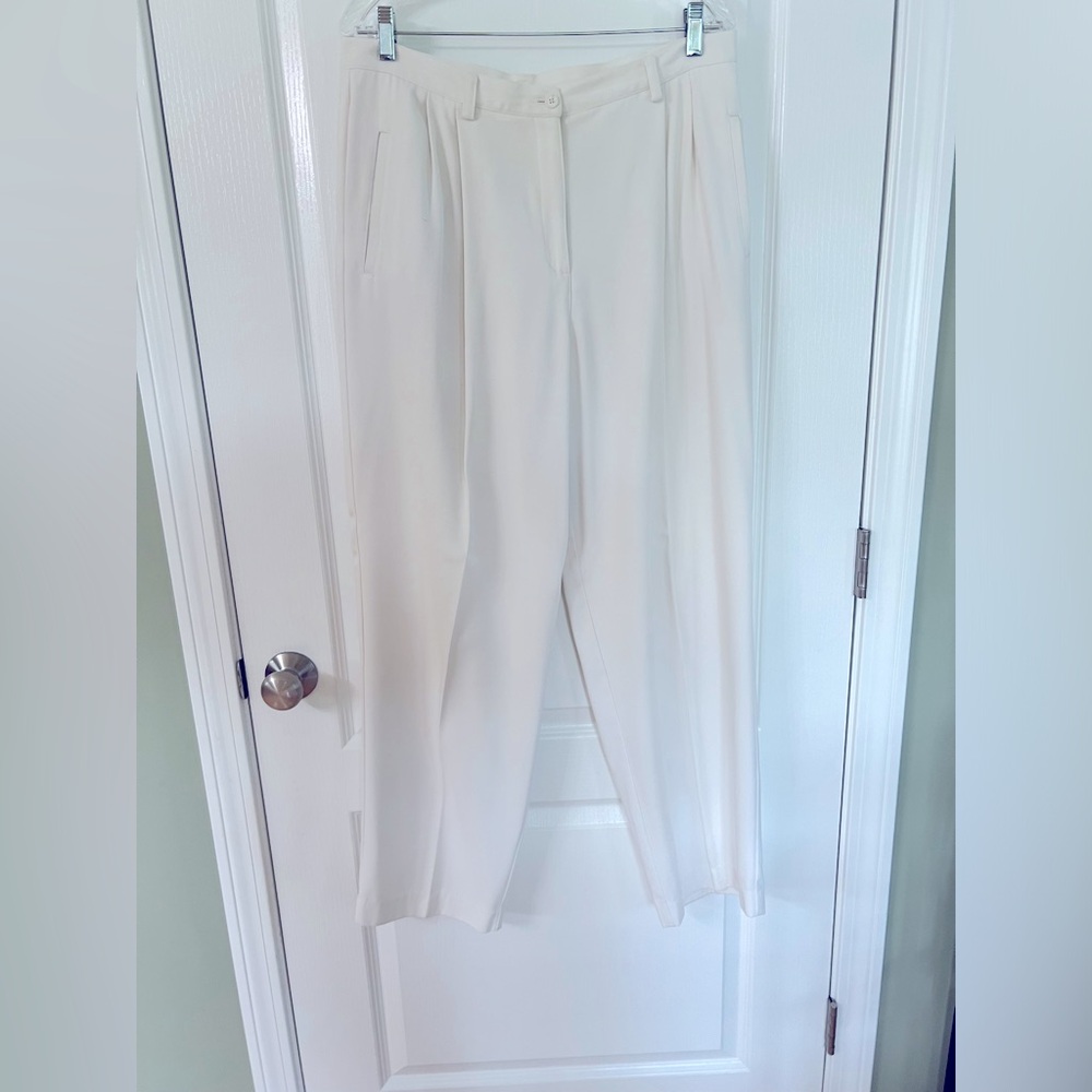Off-white lined pants Large (14 - 16)